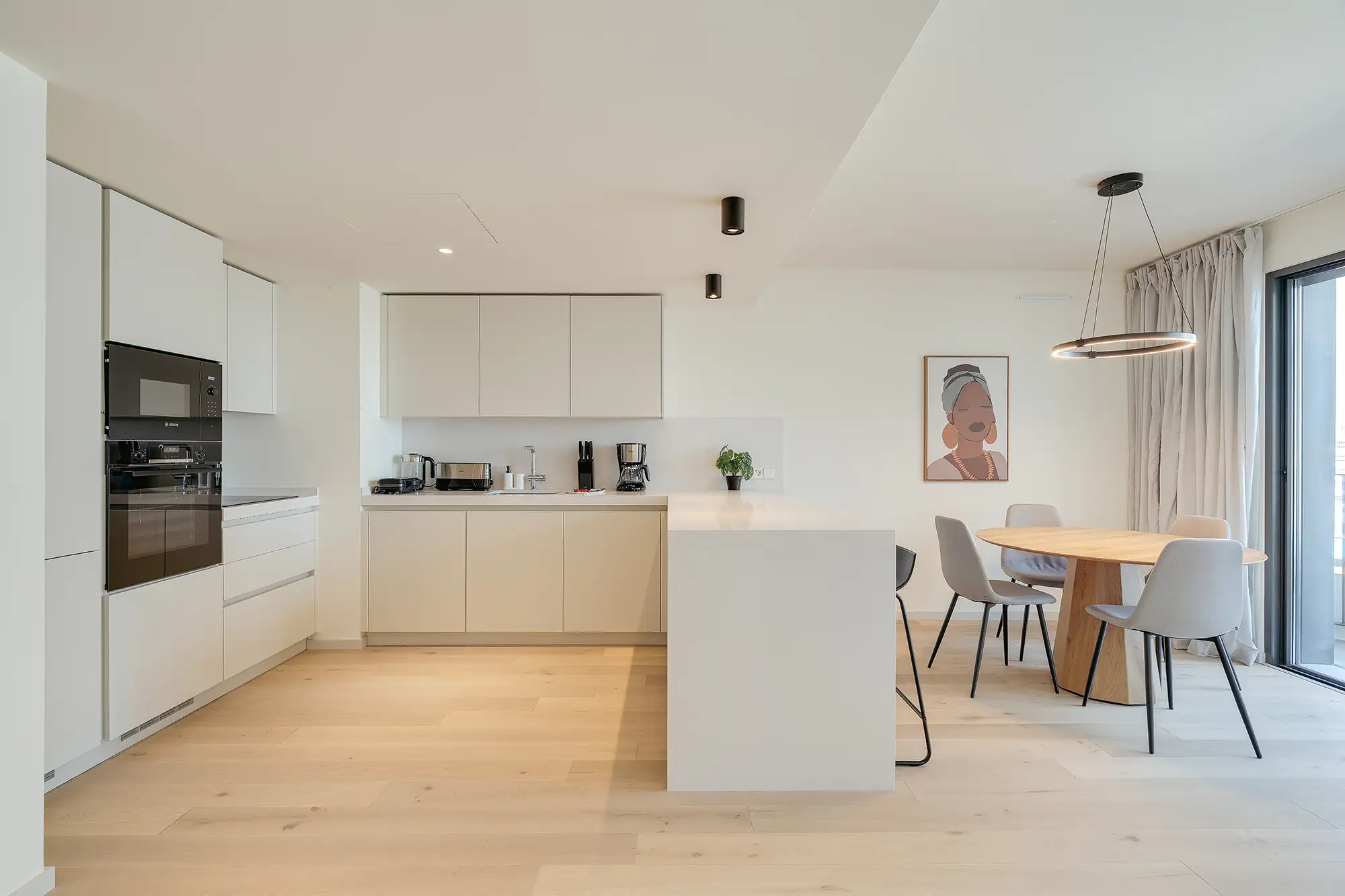 Kitchen of a vacation rental in Lisbon